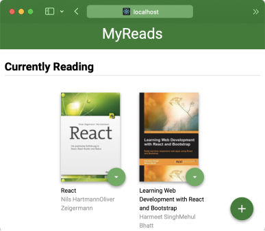 MyReads React App